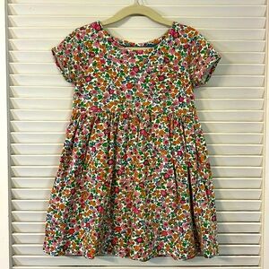 Mini Boden Floral T-shirt Dress Size 4-5y